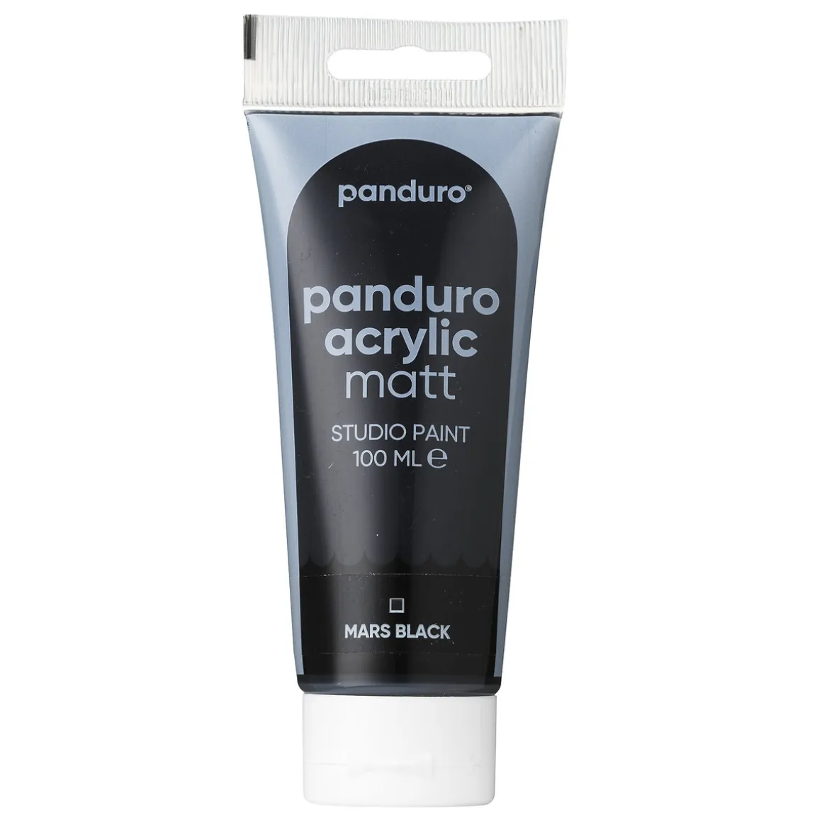 Panduro Acrylic akrylfarve, matt 100 ml – Mars black