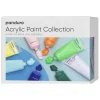 Panduro Acrylic Gloss Paint Collection – 16 tuber blank akrylmaling à 100 ml i en bred palet!