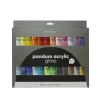 Panduro Acrylic gloss set – 24×30 ml med blanke akrylfarver