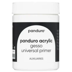 Panduro Acrylic medium gesso, 500 ml dækkende hvid grundfarve