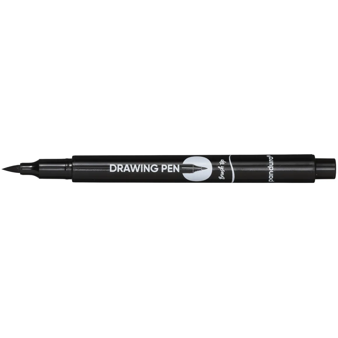 Panduro brushpen sort