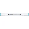 Panduro Colour Marker Brush, penselspids og skråskåret spids – Turquoise blue 68