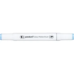 Panduro Colour Marker Brush, penselspids og skråskåret spids – Pale blue lilac 185
