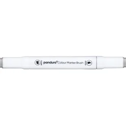 Panduro Colour Marker Brush, penselspids og skråskåret spids – Varmgrå 3 WG1
