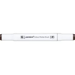 Panduro Colour Marker Brush, penselspids og skråskåret spids – Bronze 99