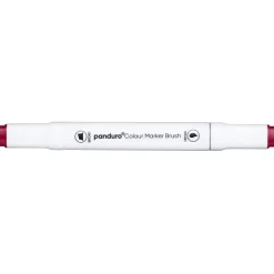 Panduro Colour Marker Brush, penselspids og skråskåret spids – Cherry red / purple 5