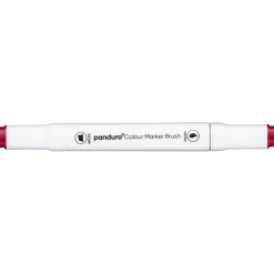 Panduro Colour Marker Brush, penselspids og skråskåret spids – Orange 23
