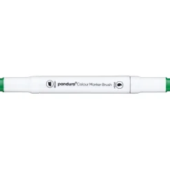 Panduro Colour Marker Brush, penselspids og skråskåret spids – Viridian 54