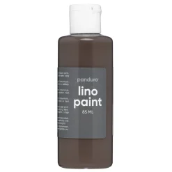 Panduro Lino Paint linoleumsmaling – 85 ml brun