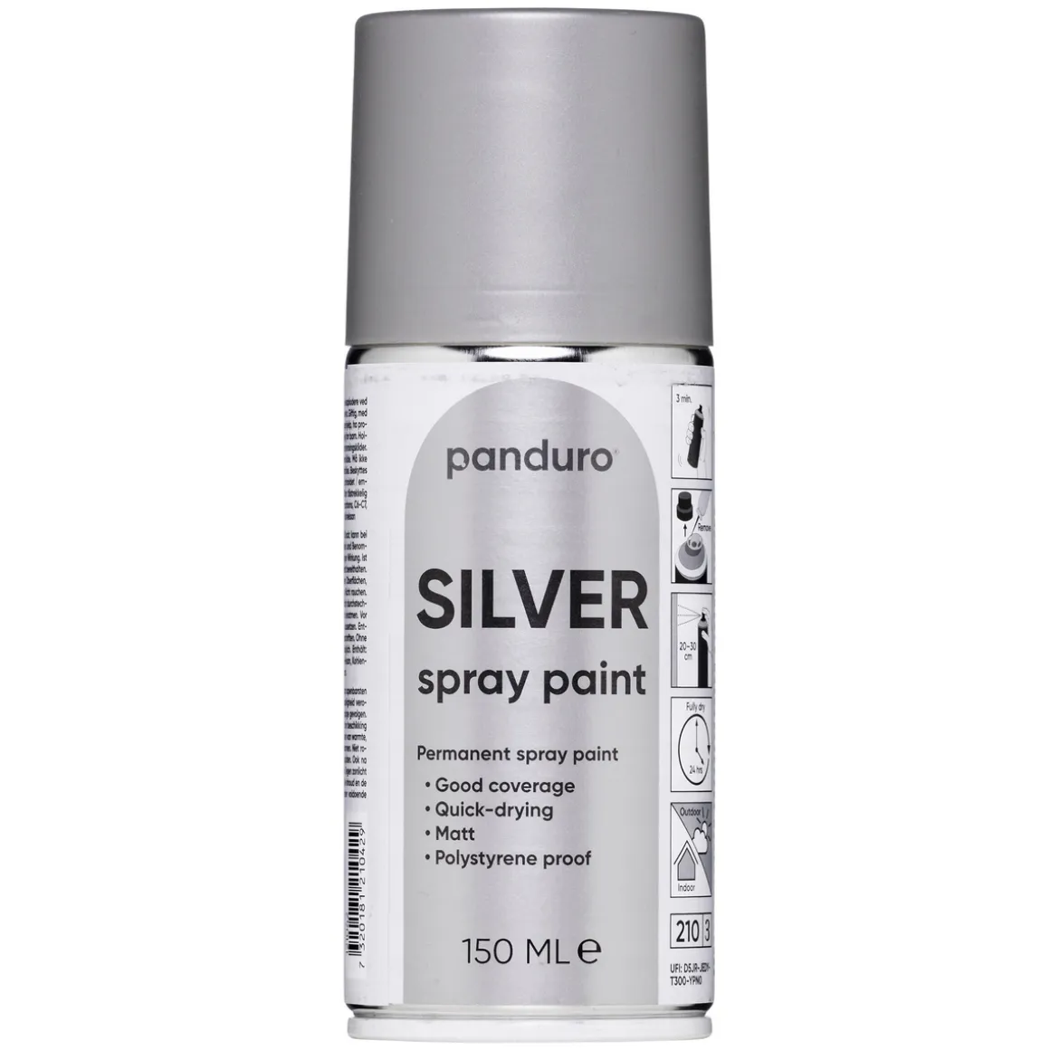 Panduro sølvspray 150 ml – mat