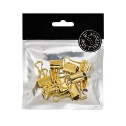 Papirclips guld 19 mm 10-pak