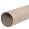 Paprør af naturfarvet pap – længde 54 cm, Ø8 cm