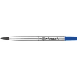 Parker Rollerball refill blå, komplet farvepatron med ny spids