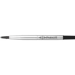 Parker Rollerball refill sort, komplet farvepatron med ny spids