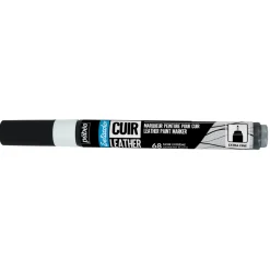 Pebeo Cuir Leather Læderfarvemarker – Sort