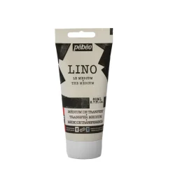 Pebeo Lino Medium Transfer 80 ml, transfervæske til tegninger på linoleumsplader og træ