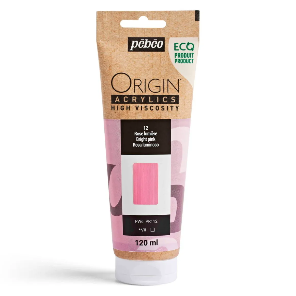 Pebeo Origin Acrylics akrylfarve 120 ml Bright pink 12