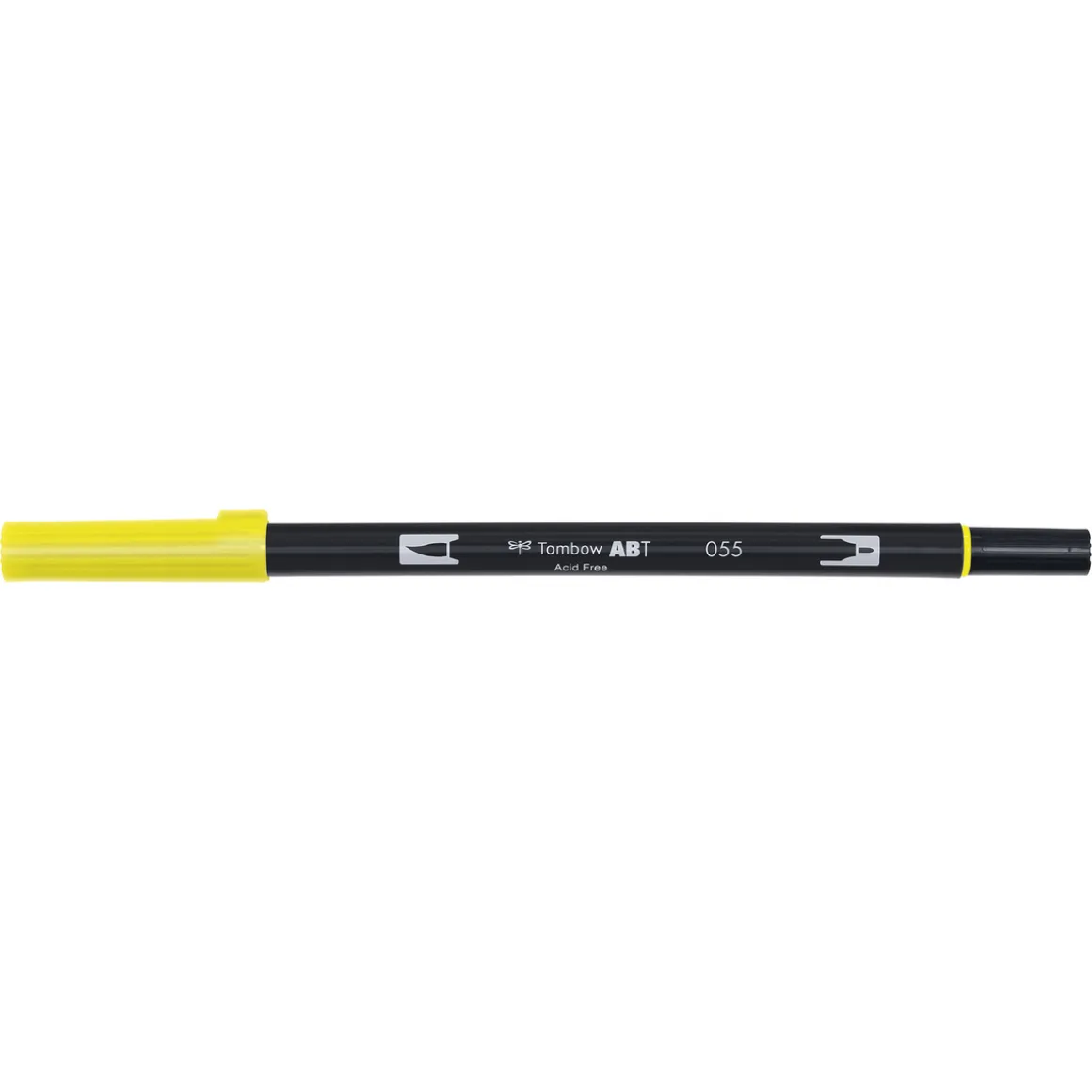 Penselpen Tombow ABT Dual Brush Pen Process Yellow 055