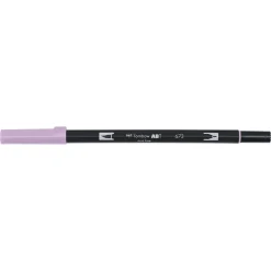 Penselpen Tombow ABT Dual Brush Pen Orchid 673