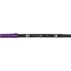 Penselpen Tombow ABT Dual Brush Pen Royal Purple 676