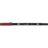 Penselpen Tombow ABT Dual Brush Pen Wine Red 837