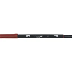 Penselpen Tombow ABT Dual Brush Pen Wine Red 837