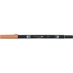 Penselpen Tombow ABT Dual Brush Pen Brown 879