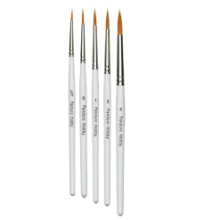 Pens.sæt rund 5 stk Hobbyfarve