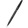 Pentel Brush Sign Pen Touch SES15C – sort penselspidspen