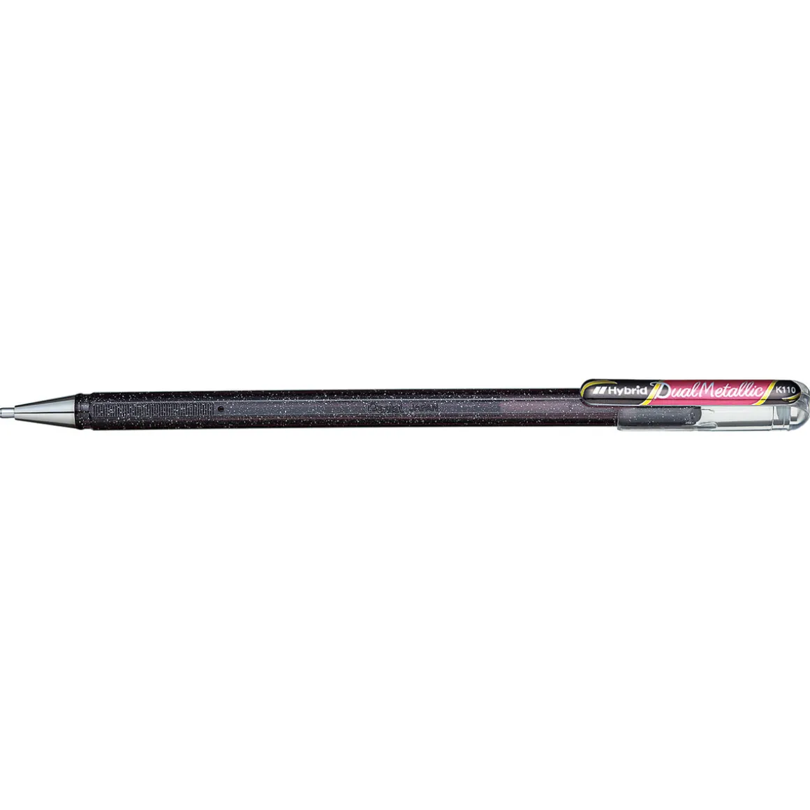 Pentel Met Roller sort/rød