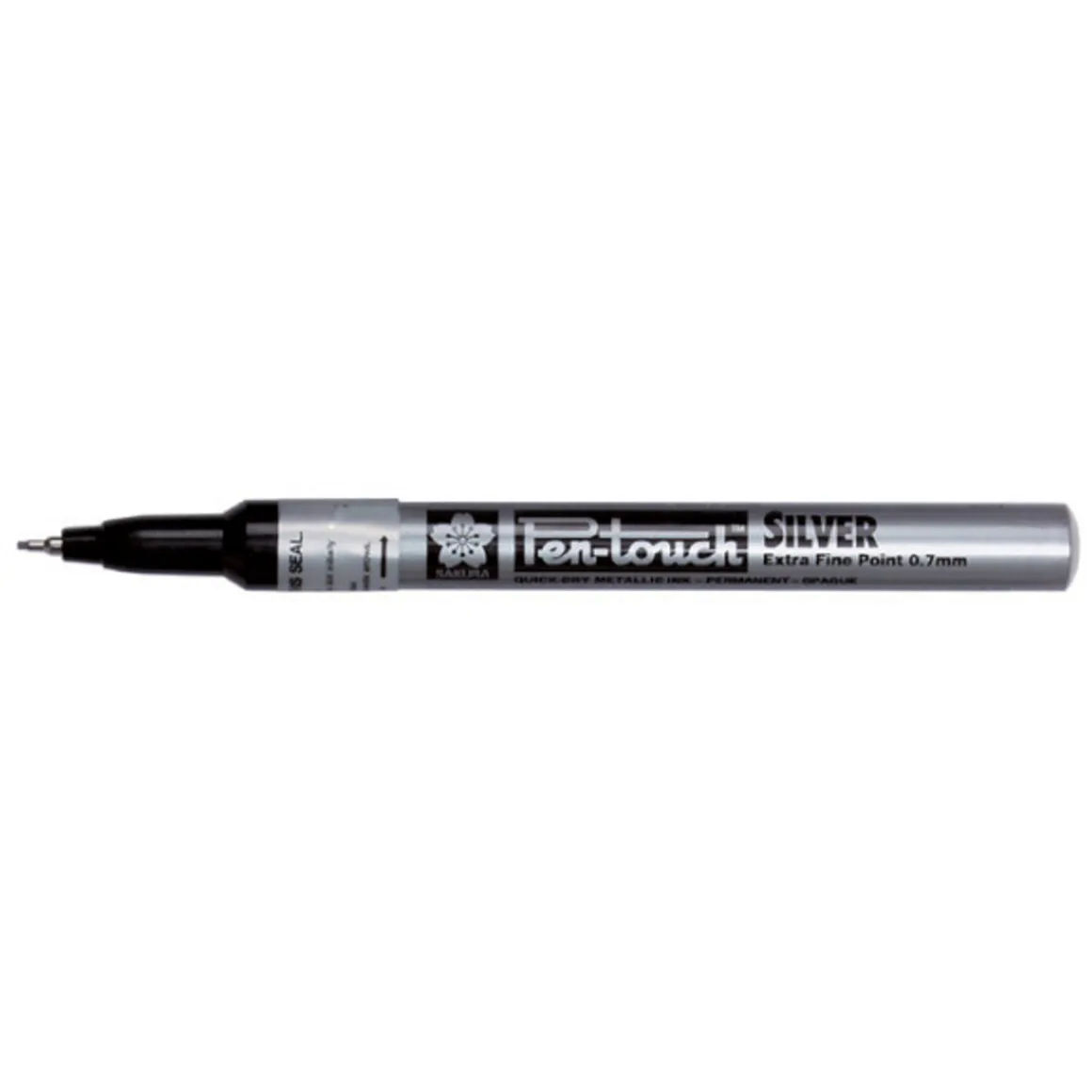 Pen-Touch Marker 0,7 sølv