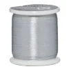 Perletråd Miyuki 50 meter – sølv – 0,2 mm i diameter, fremstillet af 100% nylon
