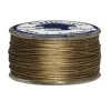 Perletråd TOHO guld, 46 meter – 0,2 mm i diameter