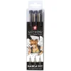 Pigma Micron Manga sæt 3st