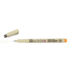 Pigma Micron 01 orange 0,25 mm