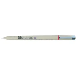 Pigma Micron 02 rød 0,3 mm
