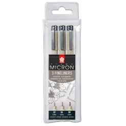 Pigma Micron set 3p 0,30-0,5mm