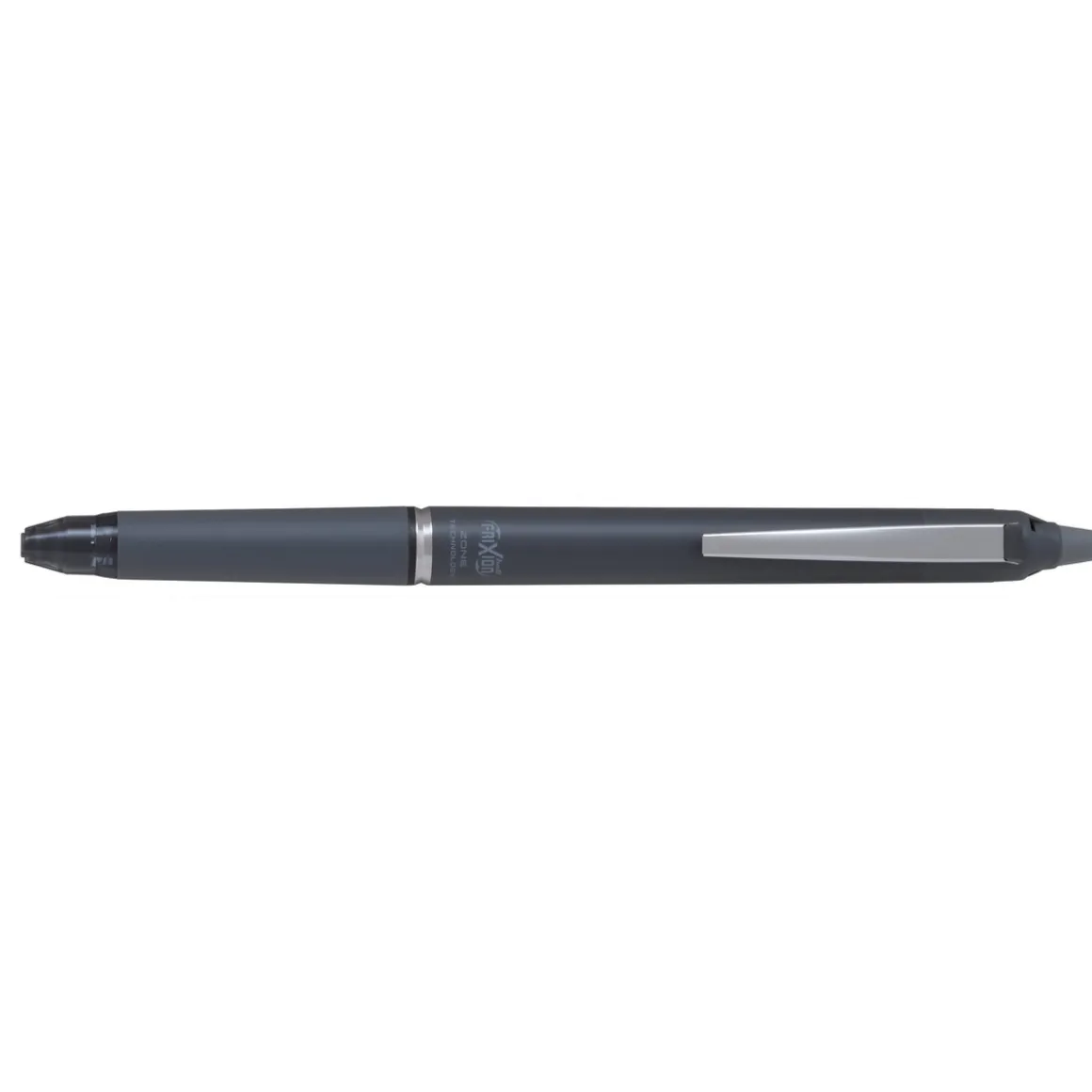 Pilot Frixion Ball Zone Grey 0,7 mm, sort blækpen med udviskeligt gelblæk