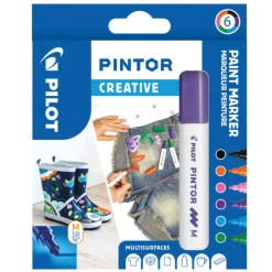 Pilot Pintor M Fun 6-pak