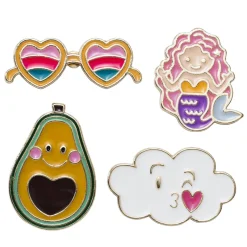 Pins / motivknap – Dream 4 stk.