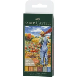 PITT artist pen set brush 6-pack – Harvest