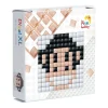 Pixelhobby XL Startsæt – Abe / stor abe, 60×60 mm pixelplade + 3×60 pixel