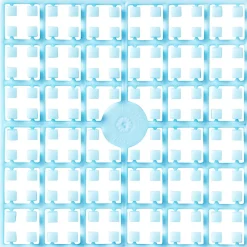 Pixelperler lyseblå no. 288