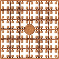 Pixelperler lysebrun no. 461