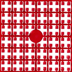 Pixelperler rød no. 306