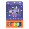 Plus-Plus aktivitets-kit Space – 125 elementer, mønsterblok + praktisk emballage!