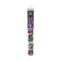 Plus-Plus Tube Mecha Bot, rør med 100 brikker, som bliver til en robot!