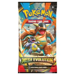 Pokémon TCG Mega Evolution – OBS! Prisen gælder kun EN boosterpack (10 kort)