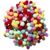 Pom Pom mix pastelfarver mini, Ø5-7 mm, 400 stk.