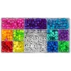 Pony Beads Alphabet 240g 990st